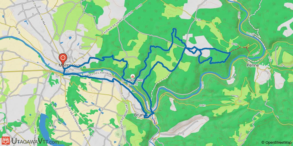 Montricoux : Rando des points de vue