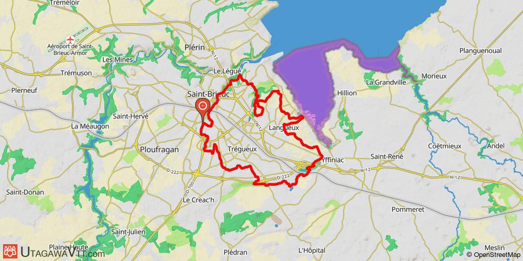 Station VTT de Saint-Brieuc - Circuit N° 20 : Les viaducs