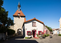 Village médiéval de Charroux (Olivier Octobre / GTMC)