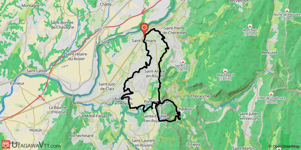 Rando à St Romans - Royans Vercors