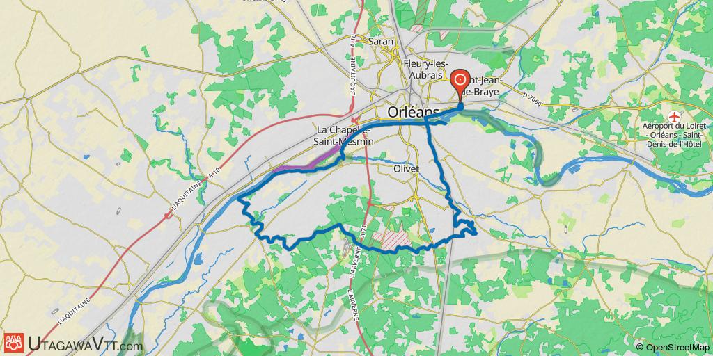 Single-tracks en Sologne et bords de Loire