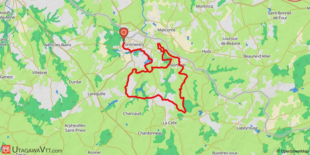 Commentry - Rando des Rois 2019 - 36 km
