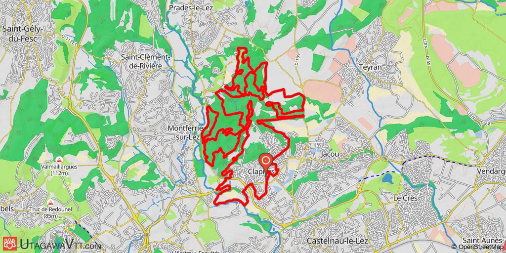 Randonnée solidaire Clapiers 2019 - 37 km
