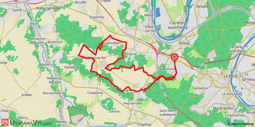 Chambourcy - Les Alluets - Orgeval