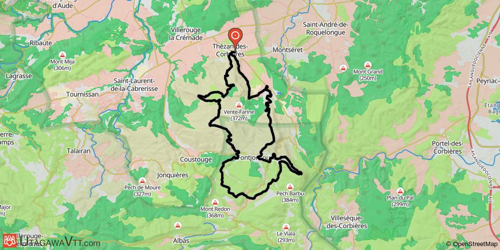 Les chemins de Thézan des Corbières