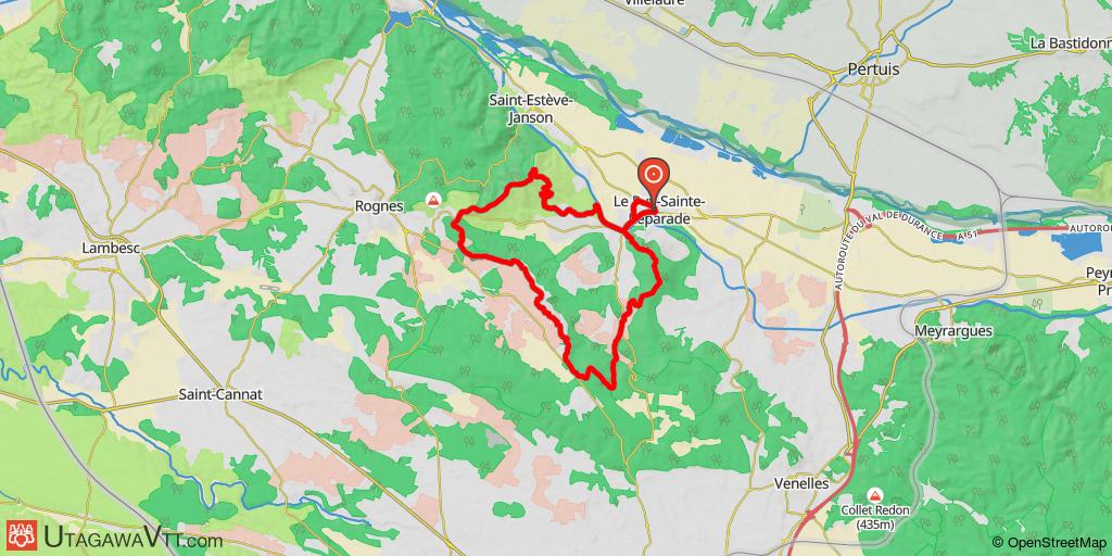 Boucle au départ du Puy-Sainte-Réparade