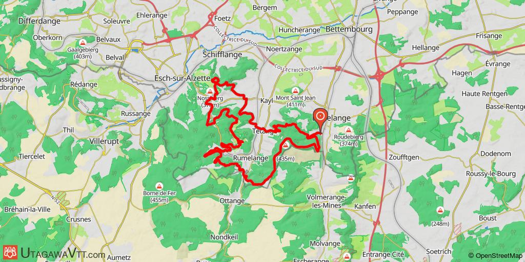 A travers les Terres Rouges luxembourgeoises
