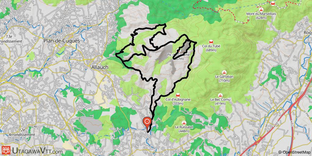 La Treille - Col de l'Amandier - Pic du Taoumé