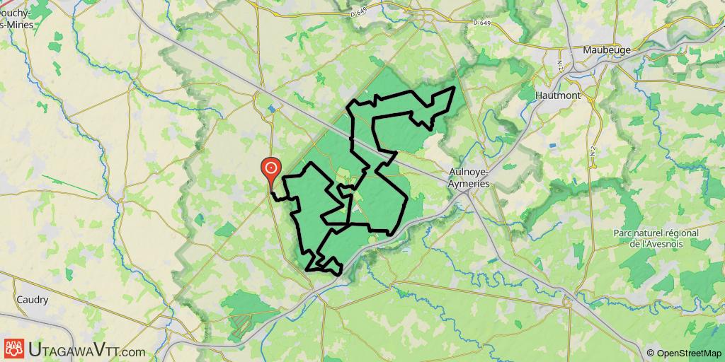 Forêt de Mormal en long en large et en travers