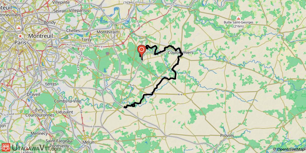 Mortcerf - Coulommiers - Verneuil-l'Etang