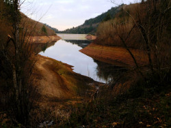 Barrage du Rouchain et sa retenue