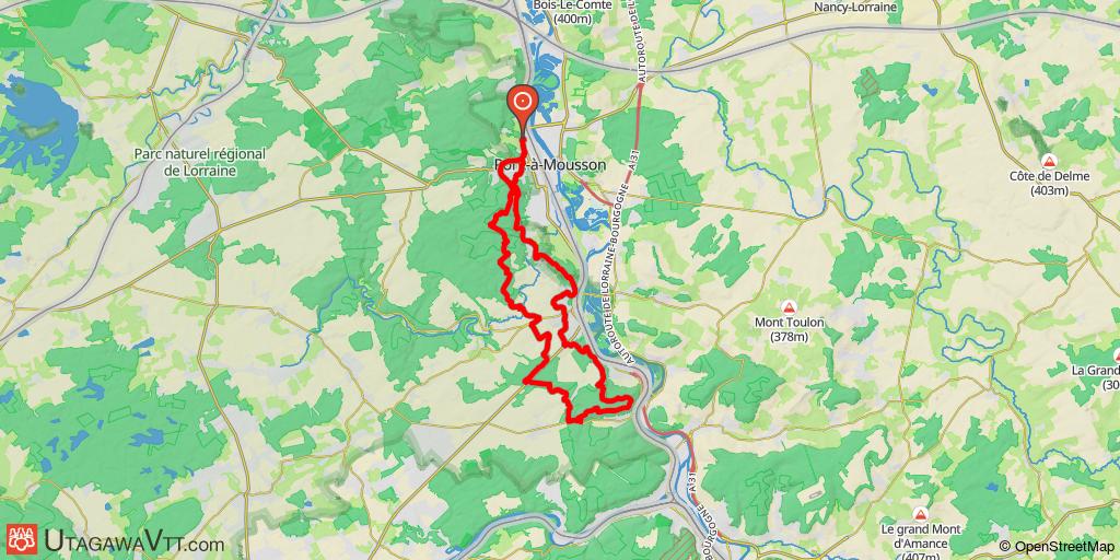 Pont-à-Mousson - L'Hivernale 2019 - 47 km