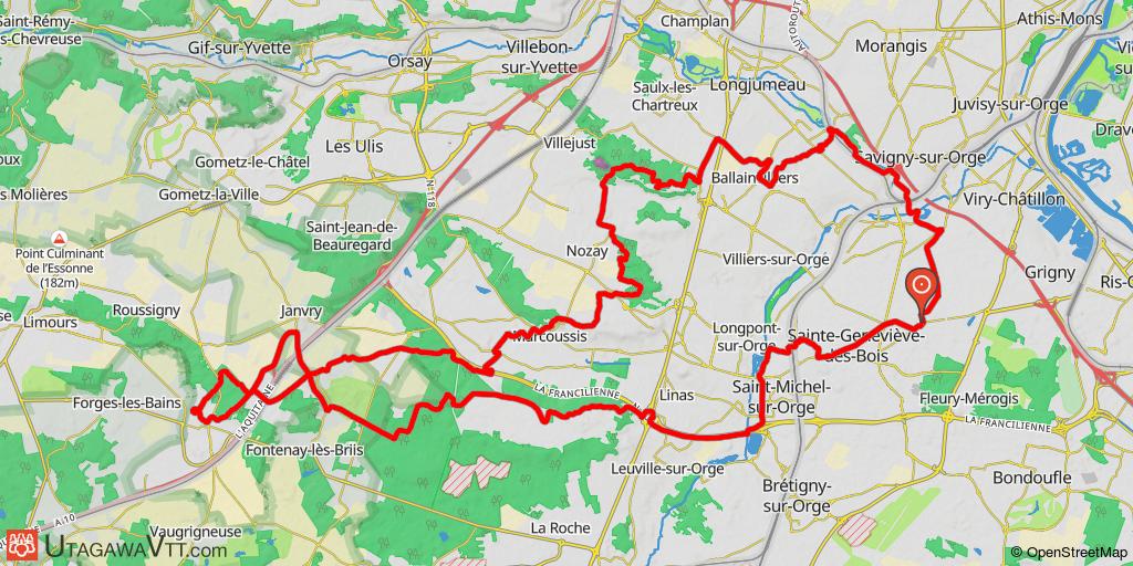 Sainte-Geneviève-des-Bois - Yvette - Marcoussis - Briss