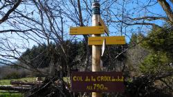 Col de la Croix de Chal (790 m)
