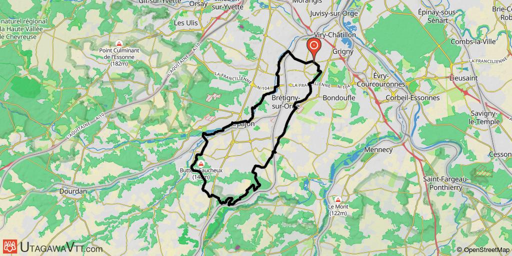 Sainte-Geneviève-des-Bois - Lardy - Breuillet