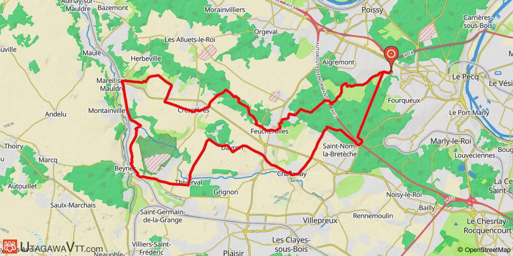 Entre Seine et Mauldre au départ de Chambourcy