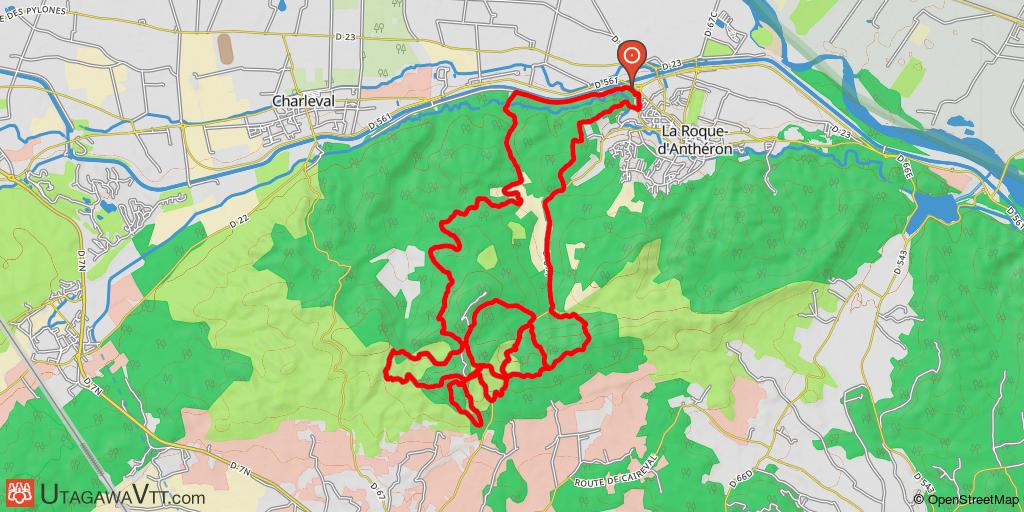 Randuro de la Roque-d'Anthéron 2019 - 27 km