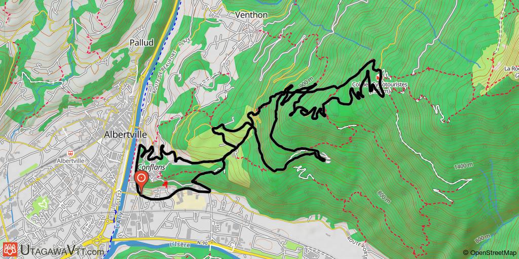 Albertville - Col des Cyclotouristes