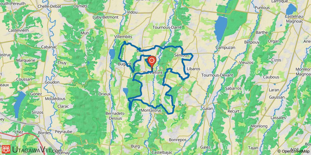 Bonnefont : Superbe rando dans les coteaux