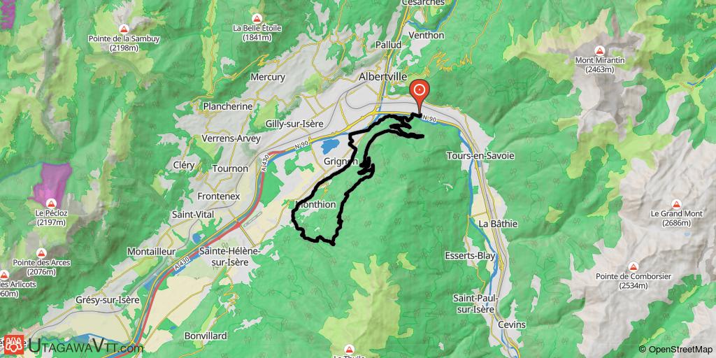 Albertville - Rhonne - Mont Tissot