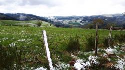 5 mai 2019, Arcon, neige sur les Monts de la Madeleine