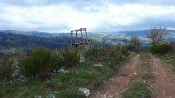 Arcon, vue sur les Monts de la Madeleine