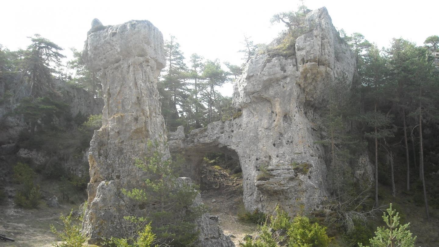 Arcs déjontés du Dargilan