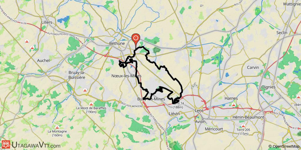 10ème randonnée VTT de Beuvry 2008 - 60 km