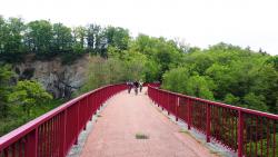 Sur le viaduc de St Symphorien de Lay