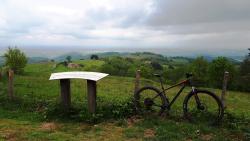 Table d'orientation et VTT