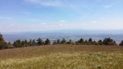 Vue sur la plaine du Mourre Nègre
