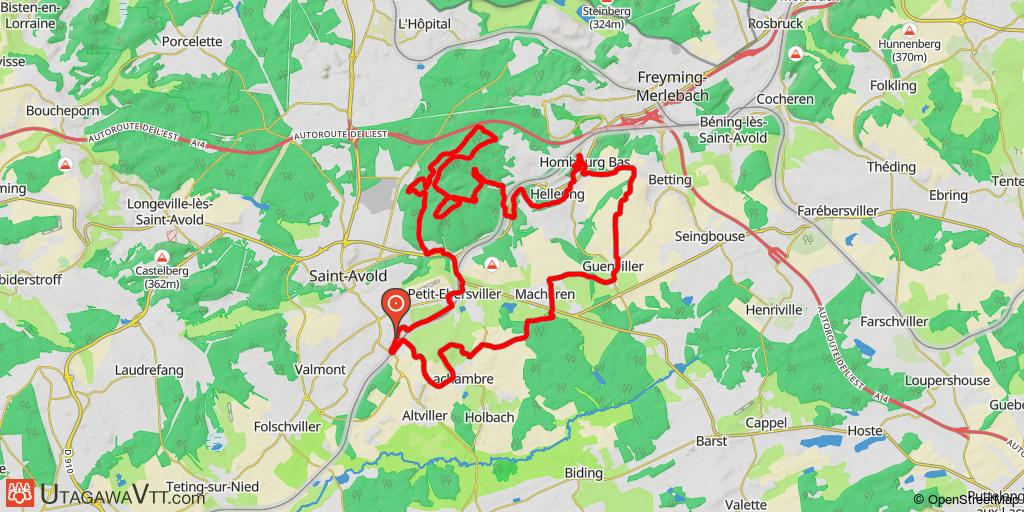 Rando de Macheren 2019 - 38 km