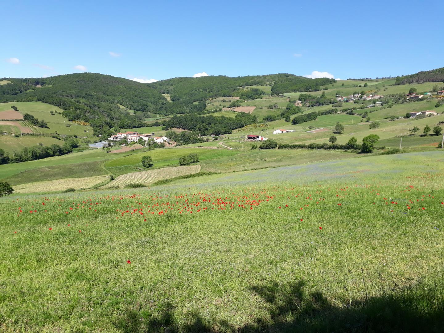 Saint-André-la-Côte depuis Saint-Romain-en-Gier