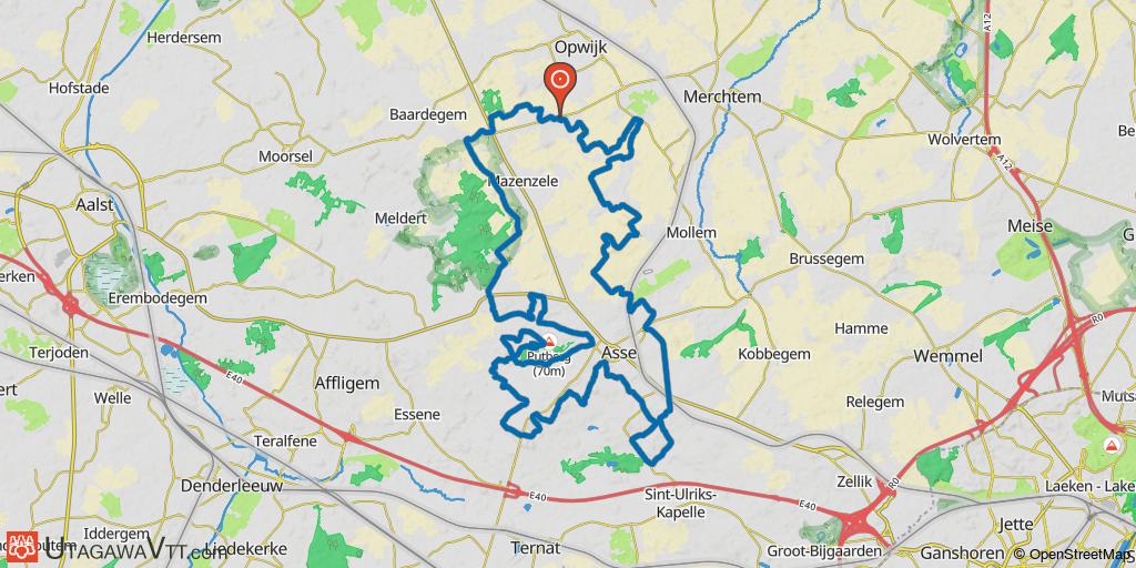 Opwijk - Asse - Mollem - Opwijk