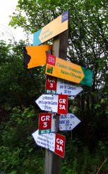 Totem, bifurcation GR 3 / GR 3A