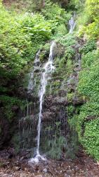 Cascade en montant à Charlannes