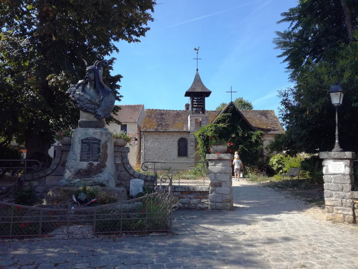 Chemin de Compostelle - Via Senonensis - Etape 2 : De Saint-Sauveur-sur-Ecole à Pont-sur-Yonne