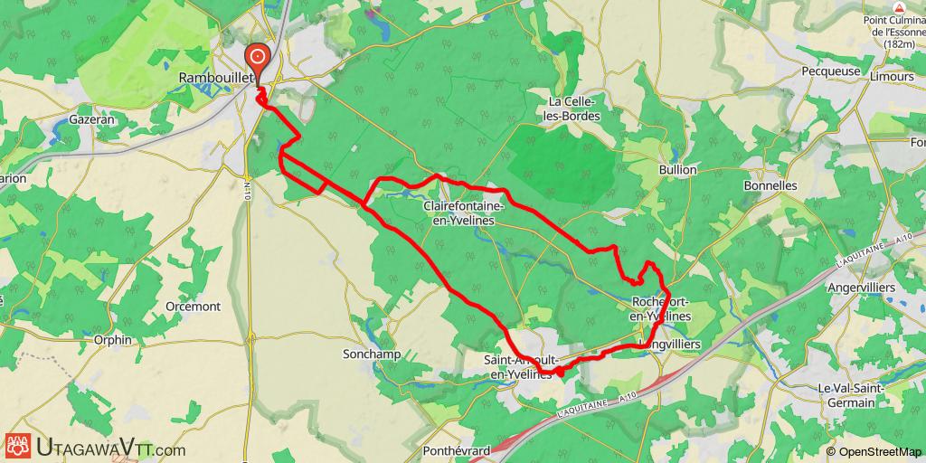 Rambouillet - Saint-Arnoult - Rambouillet