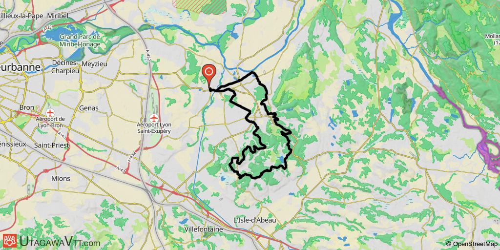 Randonnée Pontoise en Isle Crémieu