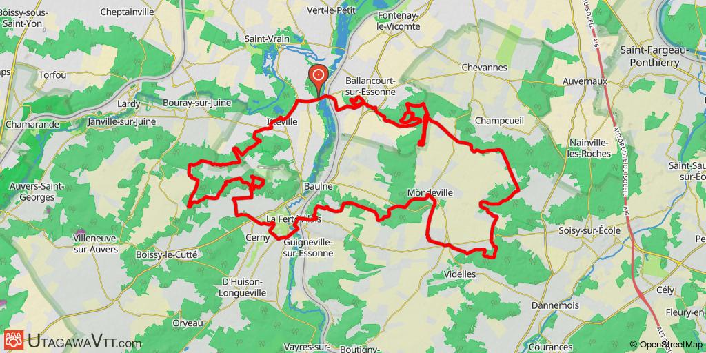 Boucles d'Itteville 2019 (avec bonus) - 52 km