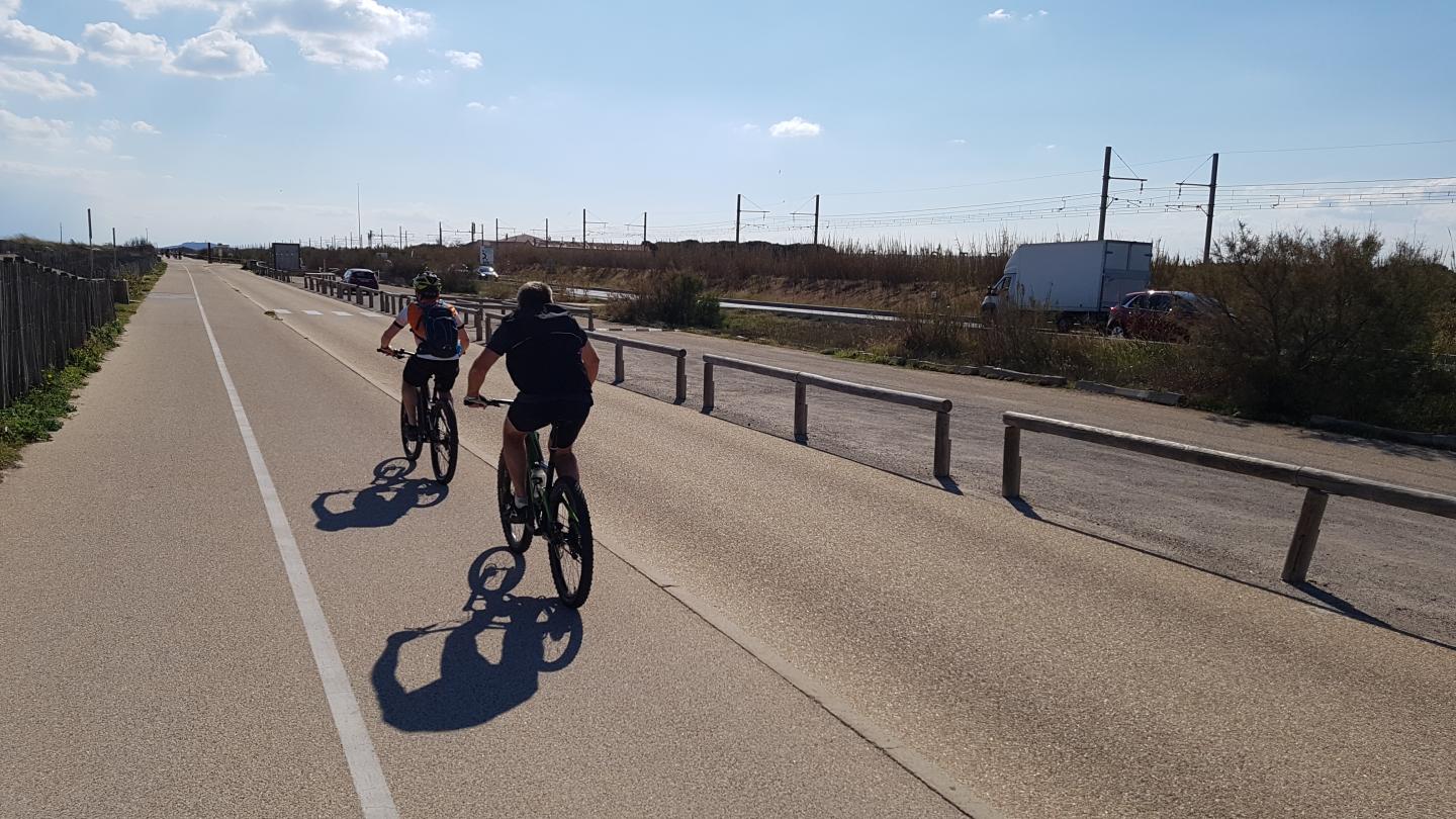 Sète - Barcelona - Etape 1/10 : Sète - Marseillan