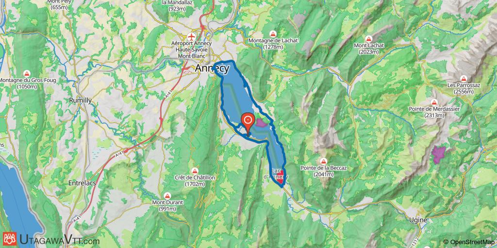 Tour du lac d'Annecy