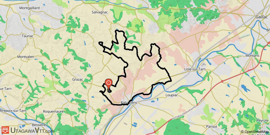 Circuit N°1 - Rabastens par les chapelles