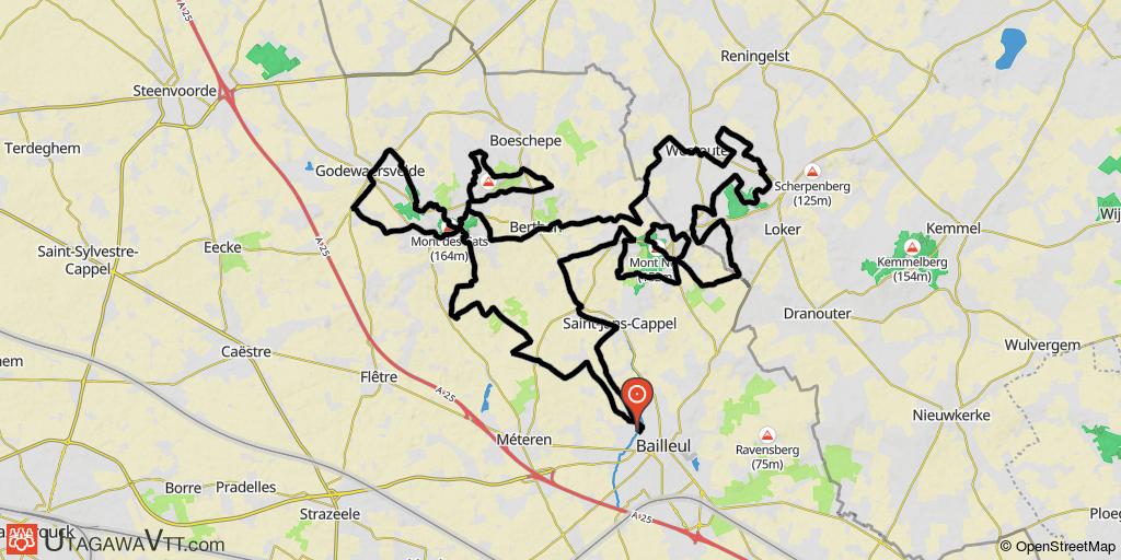 Rando des Monts de Flandre 2008 - 60 km