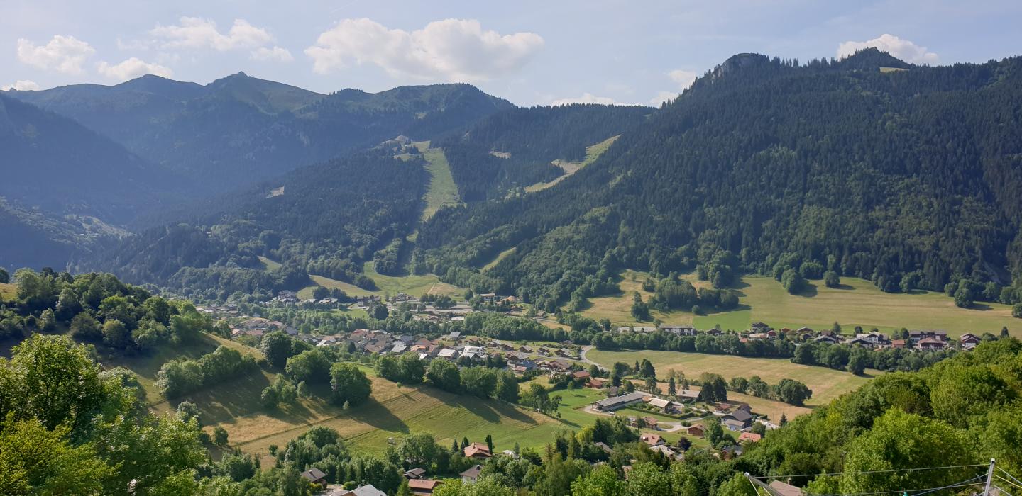 Champanges - Mont Bénand - Thollon - La Bonne Eau - Bernex - Champanges