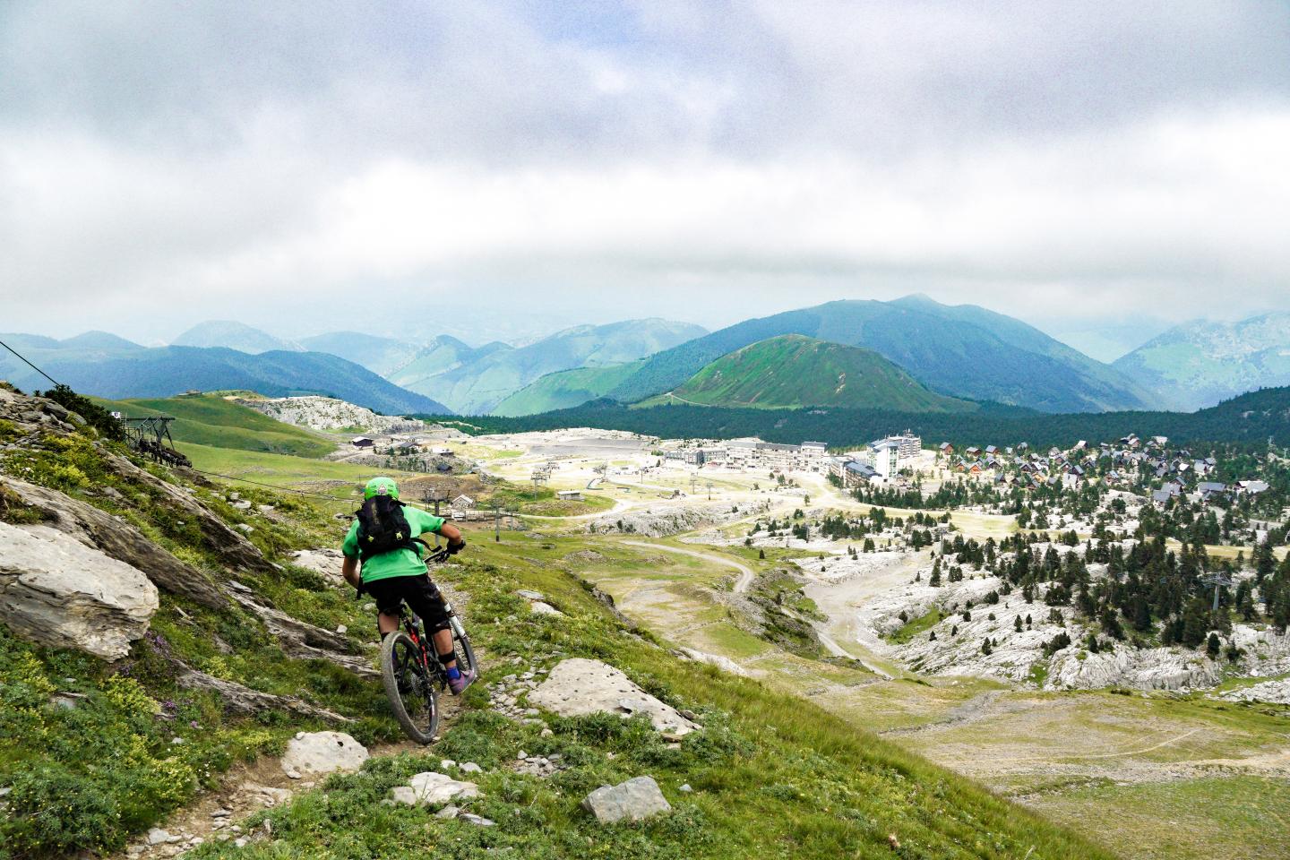 La Pierre Saint-Martin - Piste enduro noire "The North Face"