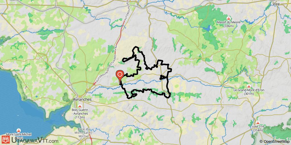 Espace VTT-FFC du Val de Sée - Circuit N° 1