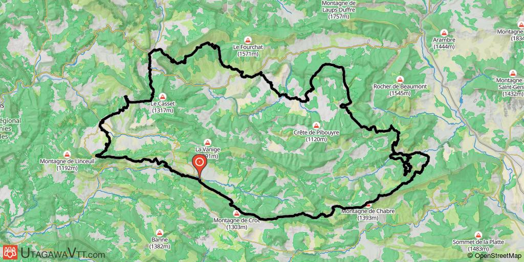 Tour des Baronnies sur 4 jours