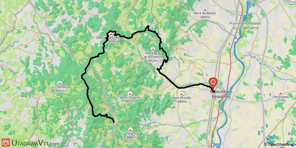 Tour du Beaujolais - Bellevile - Lamure sur Azergues (Etape 2/3)