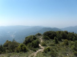 départ de la descente